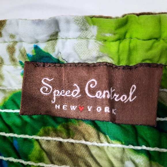 Vintage Y2K Cotton Summer Watercolour Print Dress - Picture 14 of 14